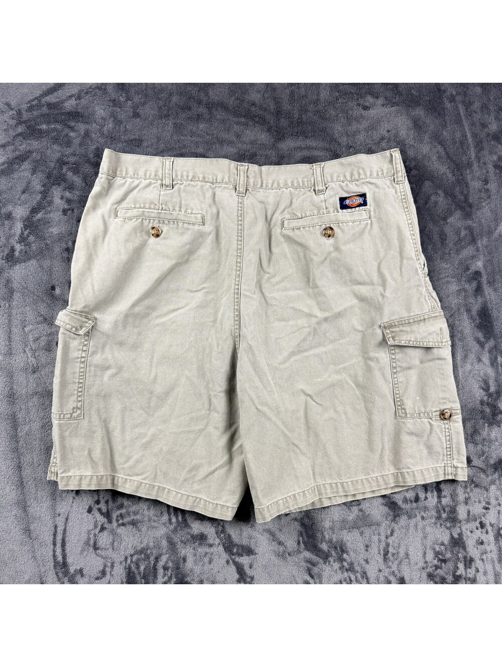 Dickies Men’s W36 Beige Cargo Shorts Relaxed Fit Utility Workwear Carpenter Y2K